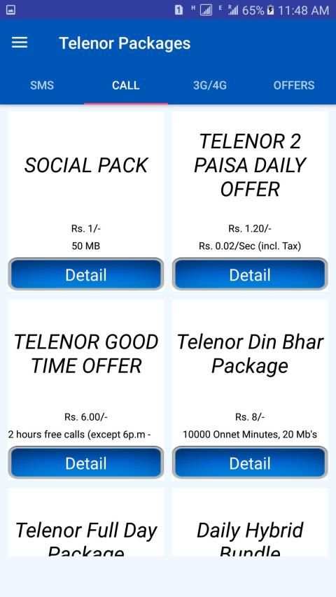All Telenor Packages Free: screenshot 3