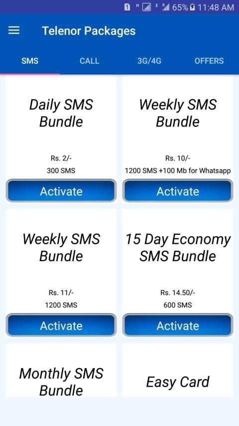 All Telenor Packages Free: screenshot 5