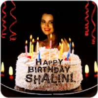 Birthday Cake with Name and Photo on Cake on 9Apps