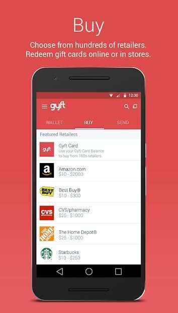 Gyft - Mobile Gift Card Wallet screenshot 6