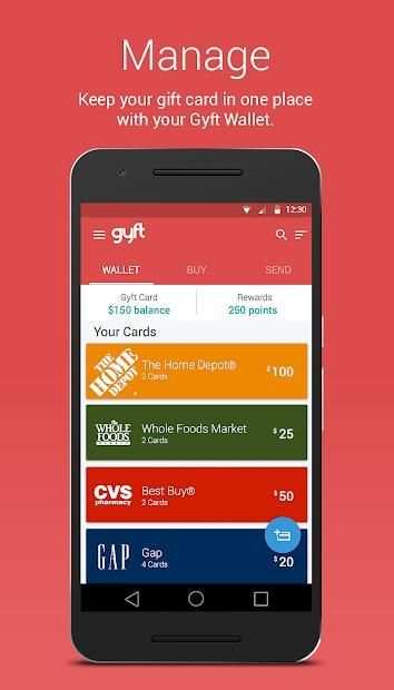 Gyft - Mobile Gift Card Wallet screenshot 4