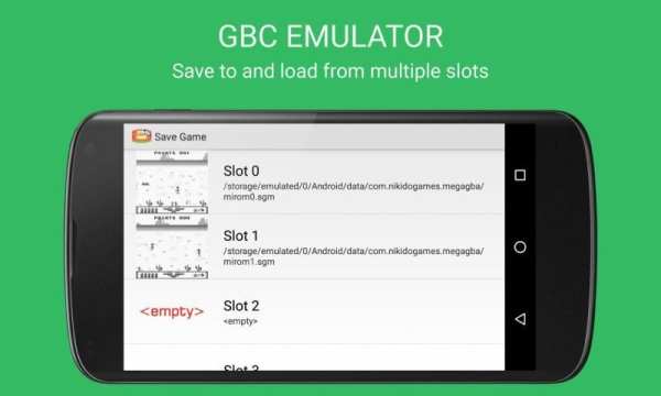 MegaGBA (GBA Emulator) स्क्रीनशॉट 2