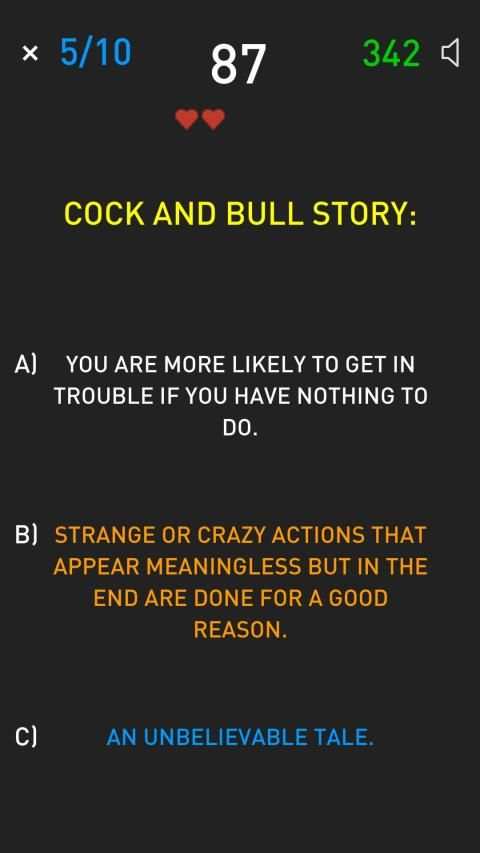 Idioms Game PRO screenshot 7