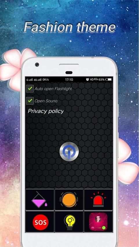 Flashlight-call screen screenshot 4