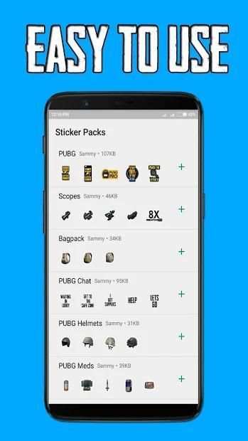 PUBG Stickers For Whatsapp:PUBG WhatSticker screenshot 2