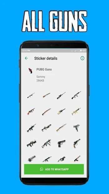 PUBG Stickers For Whatsapp:PUBG WhatSticker screenshot 1