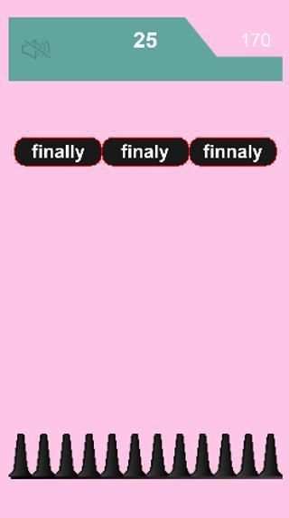 WordGame screenshot 2