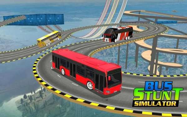 Real Mega Ramp Bus Stunt: Fearless Bus Driver 2019 screenshot 10