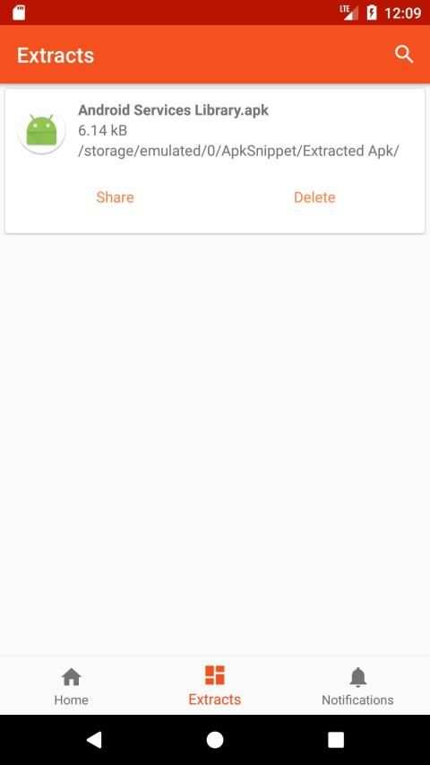 Apk Extractor स्क्रीनशॉट 2