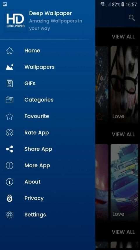 Deep Wallpaper screenshot 1