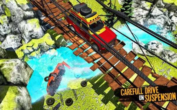 Offroad Jeep Driving Stunts screenshot 1