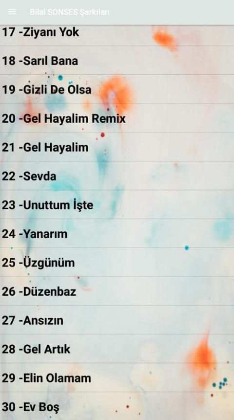 Bilal SONSES Şarkıları (İnternetsiz) screenshot 4