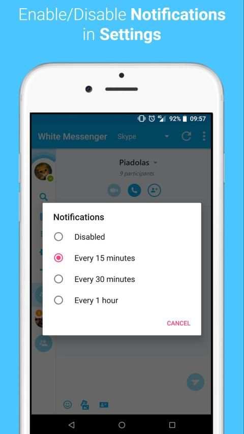 White Messenger screenshot 7