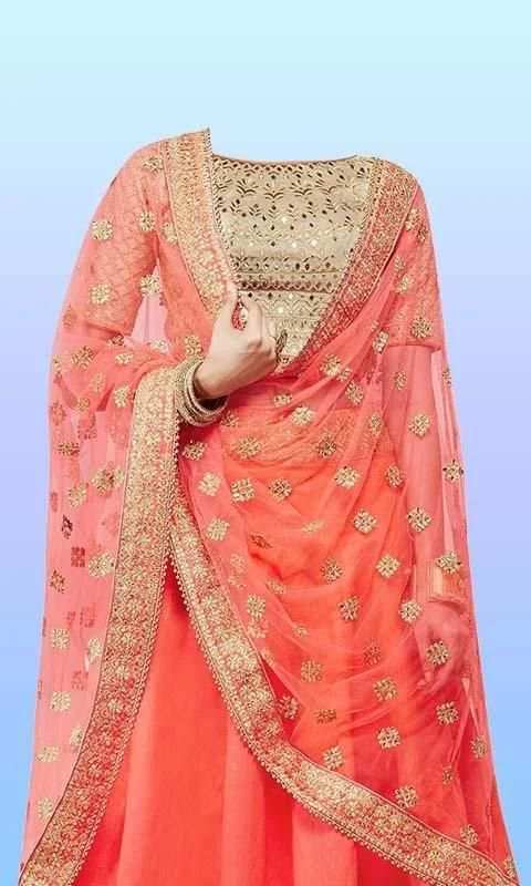 Women Wedding Dresses Photo Suit स्क्रीनशॉट 2