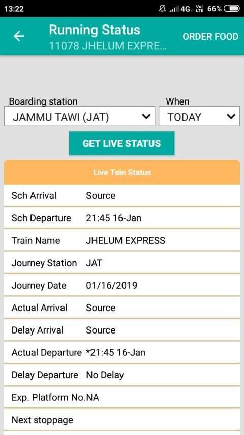 Live Train Running Status screenshot 4