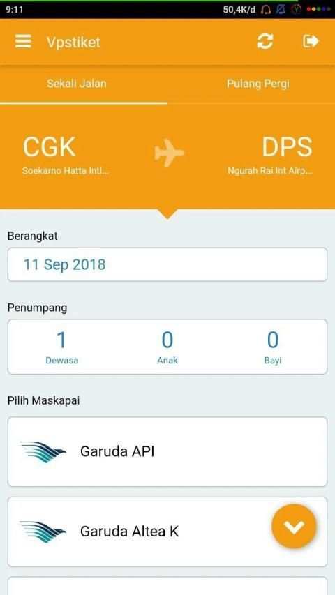VPS Tiket screenshot 1