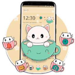 Cute Cup Hello Kitty Theme