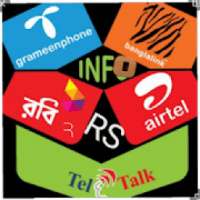 সকল সিমের কোড