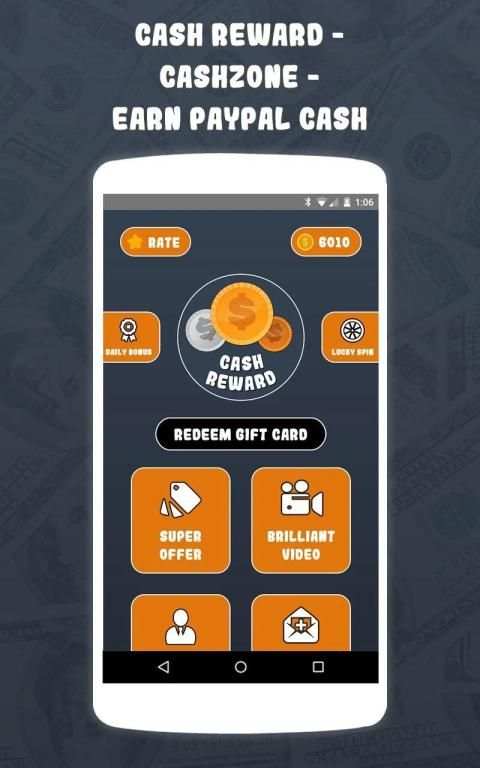 Cash Reward - Cashzone - Earn Paypal Cash screenshot 3