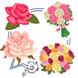 ikon Rose Sticker For Whatsapp