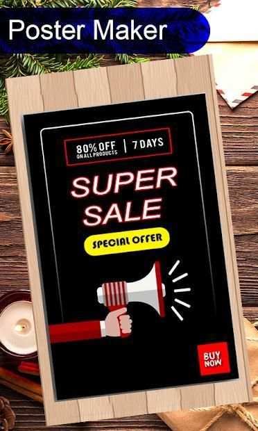 Poster Maker and Poster Creator स्क्रीनशॉट 5