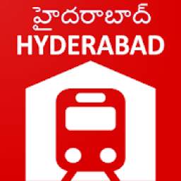 Hyderabad Metro & Local Route Map Timetable