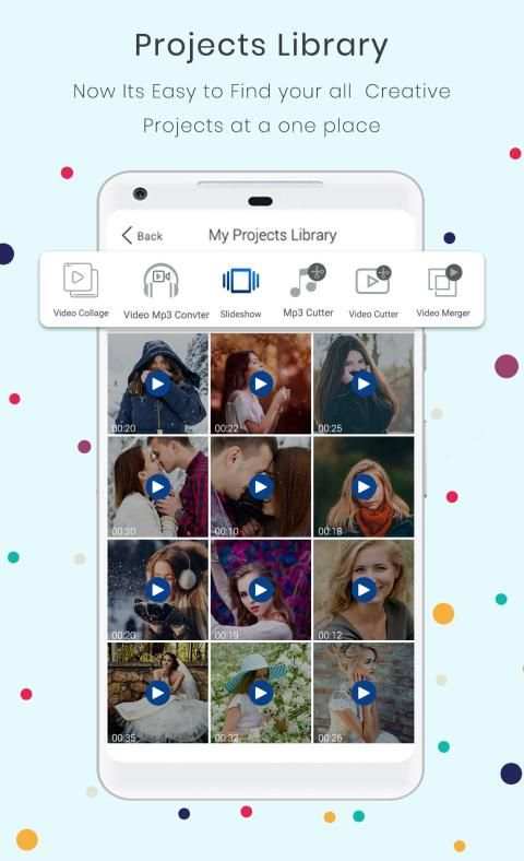 Video Status Maker-Photo Slideshow movie with mp3 स्क्रीनशॉट 5