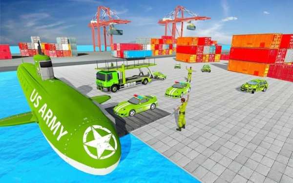 Submarine Army Transporter स्क्रीनशॉट 5