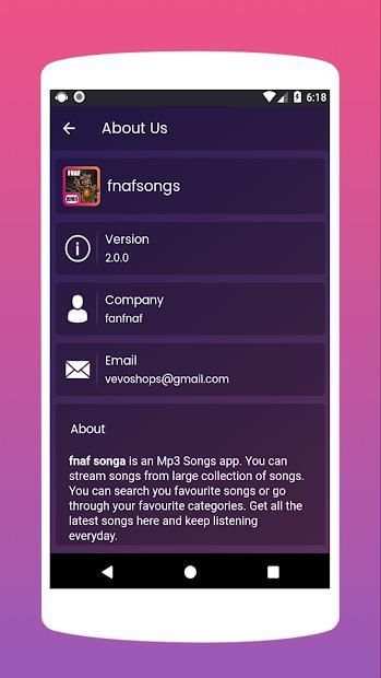 ANIMATRONICS SONGS : FNAF SONGS 1 2 3 4 5 6 !! screenshot 1
