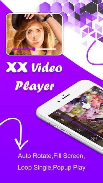XX Video Player - HD X Player स्क्रीनशॉट 2