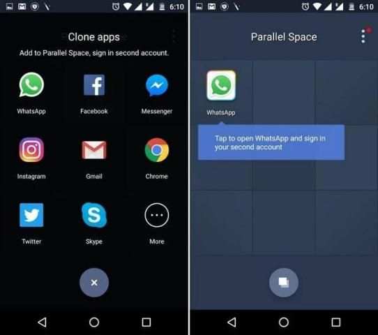 Parallel Space-Multiple account screenshot 3