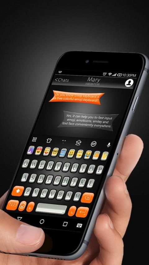 Simple Type Emoji Keyboard screenshot 7