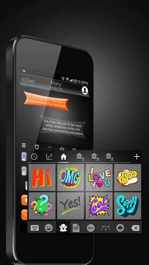 Simple Type Emoji Keyboard screenshot 5