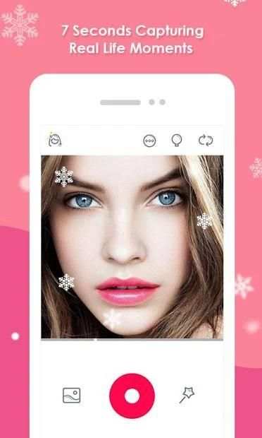 Selfie Video maker-beauty cam screenshot 1