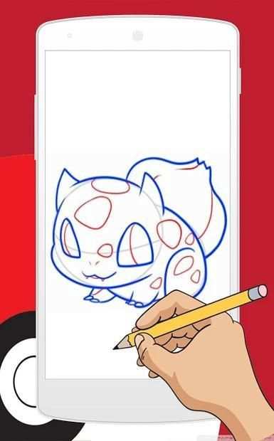 How To Draw Chibi Pokemon Characters screenshot 1