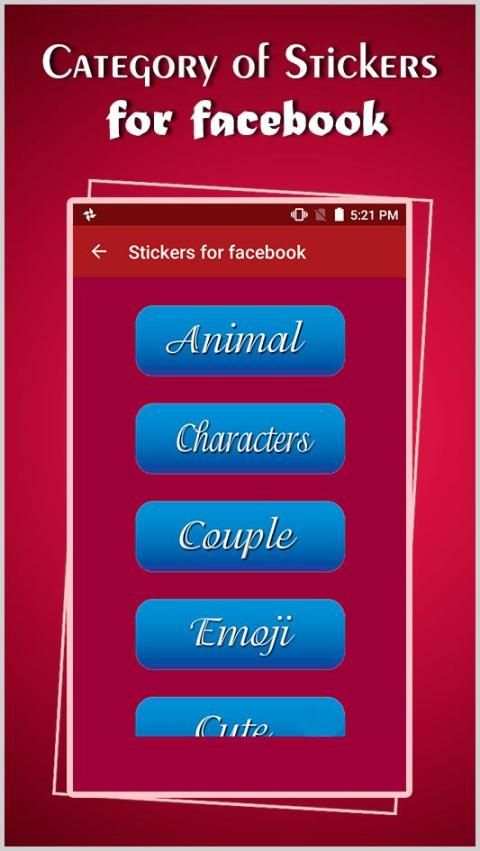 Emoji & Stickers for Facebook स्क्रीनशॉट 5
