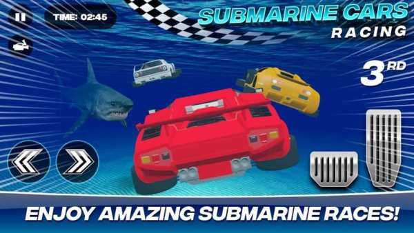 Submarine Cars Racing screenshot 2