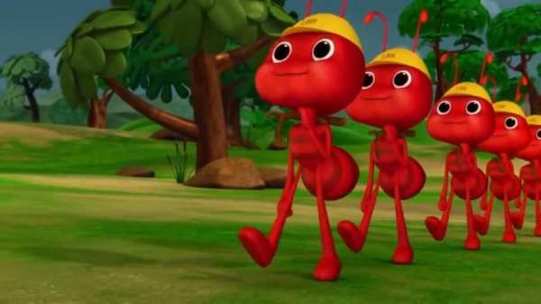 Video Para niños Las hormigas marchan स्क्रीनशॉट 1
