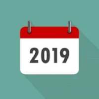 2019 Calendar - Telugu,Hindi,Gujarati,kannada,urdu