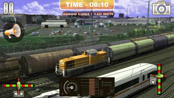 Euro Train Driving Simulator 2019:Free Train Games स्क्रीनशॉट 2