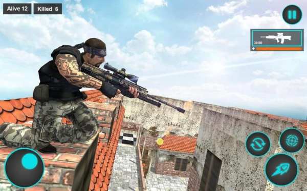 FPS Sniper Shooting Gun Strike-Modern War Game screenshot 8