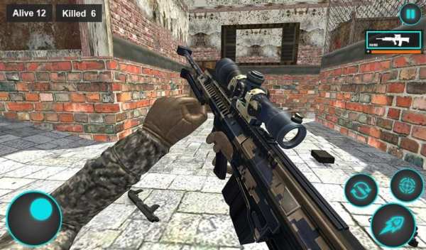 FPS Sniper Shooting Gun Strike-Modern War Game screenshot 1