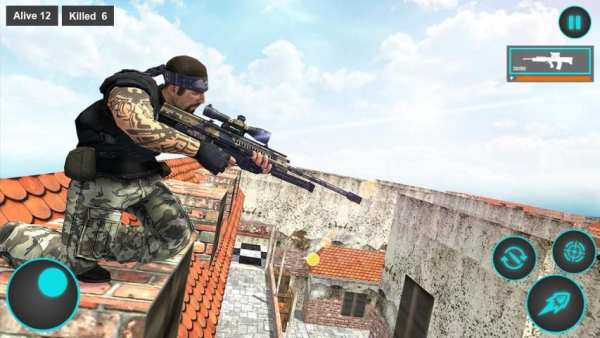 FPS Sniper Shooting Gun Strike-Modern War Game screenshot 12