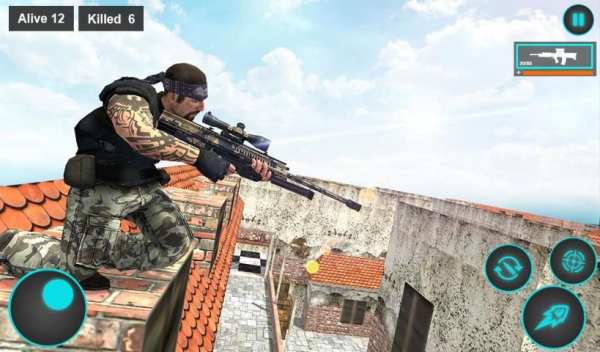 FPS Sniper Shooting Gun Strike-Modern War Game screenshot 4