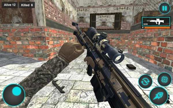 FPS Sniper Shooting Gun Strike-Modern War Game screenshot 5