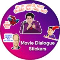 Movie Dialogue Stickers : All Famous Dialogue