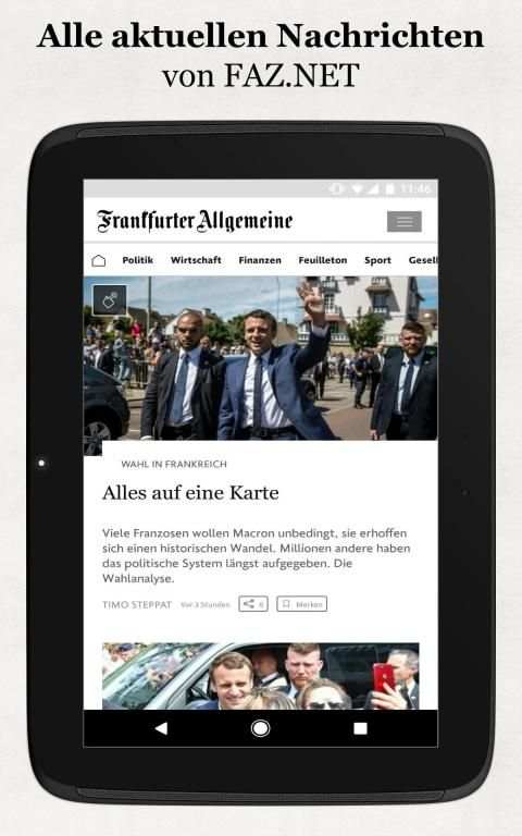 FAZ.NET - Nachrichten App screenshot 5