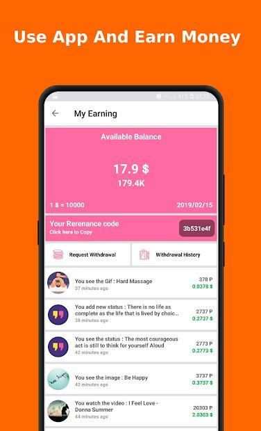 Status Box - Video Save, Video Share and Earn स्क्रीनशॉट 6