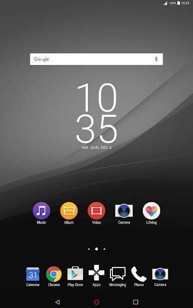 Black theme for XPERIA स्क्रीनशॉट 5
