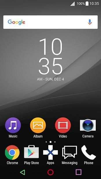 Black theme for XPERIA स्क्रीनशॉट 1